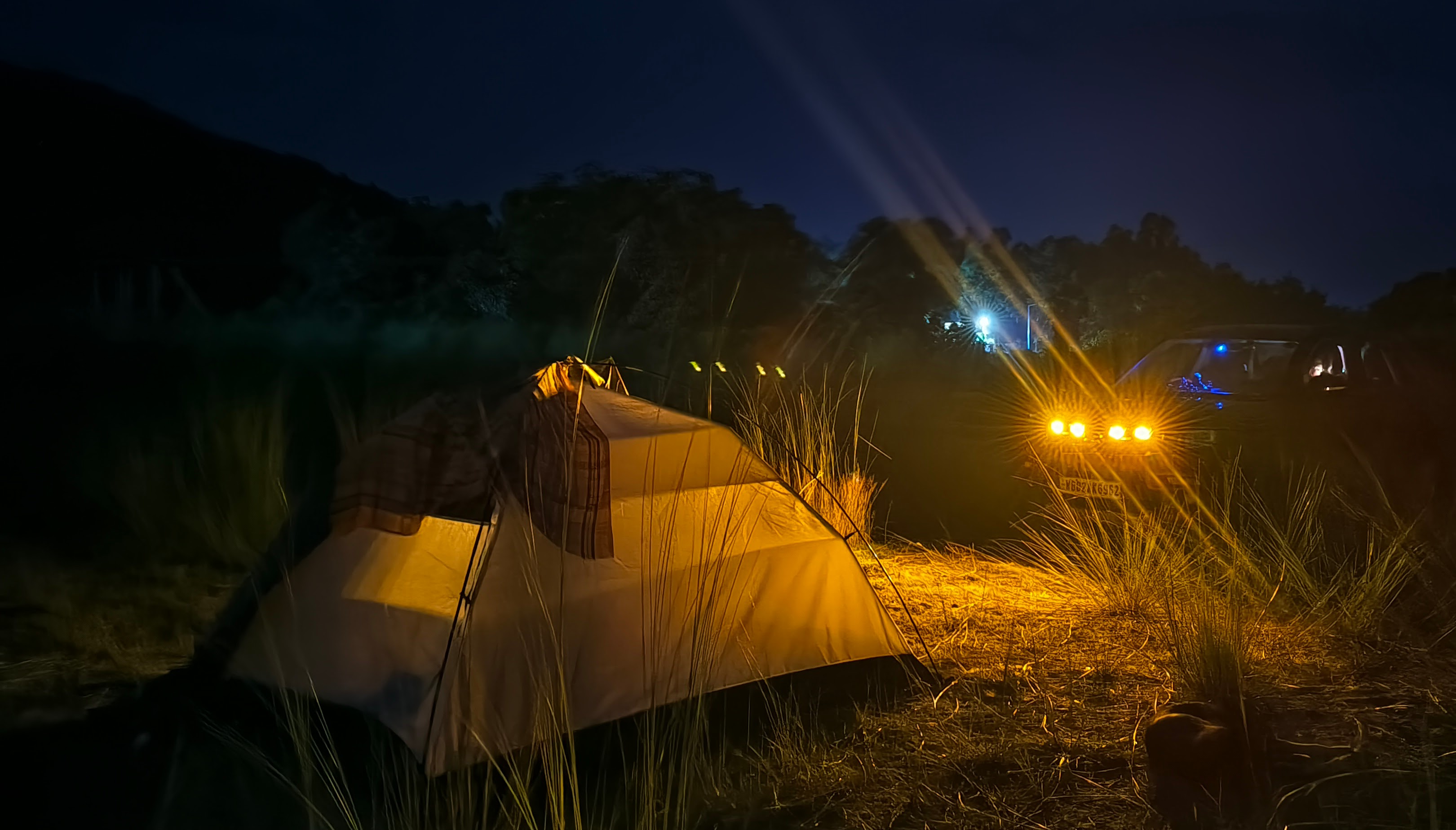 Night Camping 