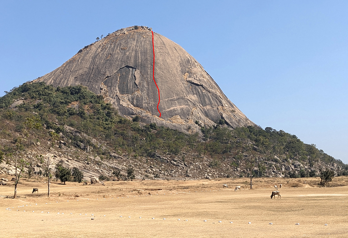 Bansa Pahar Rock Climb Practice Purulia, 2024 
